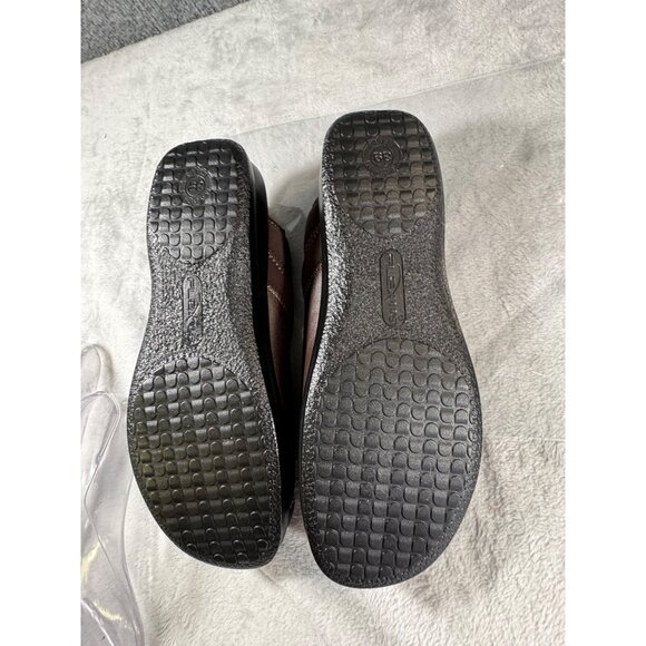 Flexus womens size 8.5 anatomic strappy sandels brown - Picture 3 of 16